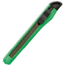 Estilete Estreito Plastico 9MM Cores SORT. Estilete Estreito Plastico 9MM Cores SORT.