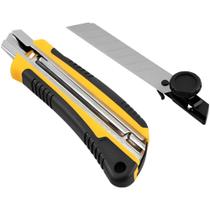 Estilete Largo de Plástico 18mm ES180 + 3 Lâminas - 35.99.180.002 - VONDER