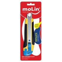 Estilete largo emborachado trava automática - Molin