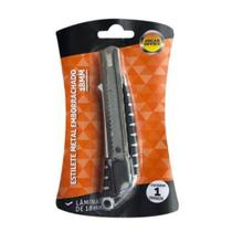 Estilete Largo Emborrachado 18mm Jocar Office Estilete Largo Emborrachado 18mm Jocar Office