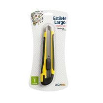 Estilete Largo Emborrachado Profissional 18mm Leo e Leo