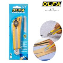 Estilete Largo Heavy Duty Olfa 18mm L-1 Estilete Largo Heavy Duty Olfa 18mm L-1
