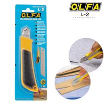 Estilete Largo Heavy Duty Olfa 18mm L-2 Estilete Largo Heavy Duty Olfa 18mm L-2
