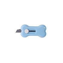 Estilete Mini Retrátil Ossinho Love MOLIN Azul Pastel Estilete Mini Retrátil Ossinho Love MOLIN Azul Pastel
