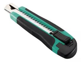 Estilete Profissional C/Trava Retangular 18MM ABS Renna 3.650.5224 Estilete Profissional C/Trava Retangular 18MM ABS Renna 3.650.5224