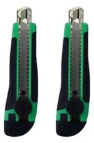 Estilete Profissional Emborrachado Com Trava 18mm Renna Estilete Profissional Emborrachado Com Trava 18mm Renna