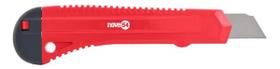 Estilete Segmentado Nove54 Lâmina 18mm Trava de Segurança Vermelho Estilete Segmentado Nove54 Lâmina 18mm Trava de Segurança Vermelho
