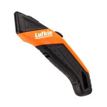 Estilete Trapezoidal Auto Retrátil de Segurança com Lâmina 18mm - LUFKIN-ETS001L Estilete Trapezoidal Auto Retrátil de Segurança com Lâmina 18mm - LUFKIN-ETS001L