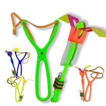 Estilingue Com Luz De Led Voador Brinquedo Lançador