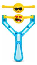 Estilingue Infantil Emoji Colorido Brinquedo Divertido
