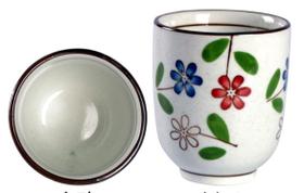 Estilo chinês tradicional Pintado à mão 200ml de chá de cerâmica China Porcelana Xícara de Café caneca H044 Xícaras de chá (Brancas)