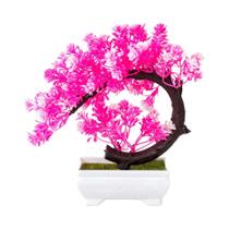 Estilo Crescente Mil Camadas Flor Bonsai Planta Artificial Decoração De Casa Falso Floral Presente