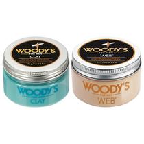 Estilo de cabelo Woody's Web & Clay Matte Finish 198g
