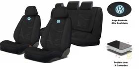 Estilo e Conforto: Capas para Bancos VW Polo 2001-2010 + Volante e Chaveiro