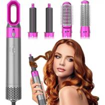 Estilo e Desempenho em um Único Produto: Escova de Secador 5 em 1 Modeladora Alisadora 110V Estilo e Desempenho em um Único Produto: Escova de Secador 5 em 1 Modeladora Alisadora 110V