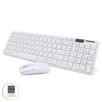 Estilo e Funcionalidade: Kit Teclado e Mouse Sem Fio com Capa Silicone