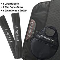 Estilo e Proteção Jogo de Tapete Universal emborrachado com Capa Almofada de Cinto segurança e lixei