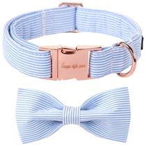 Estilo exclusivo Paws Pet, gravata borboleta macia e confortável, coleira para cães e gatos, presente para cães e gatos, tamanhos 6 e 7 padrões