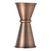 Estilo japonês Jigger Barfly 15 mL x 22 mL de cobre antigo Estilo japonês Jigger Barfly 15 mL x 22 mL de cobre antigo