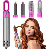 Estilo Personalizado com Tecnologia Avançada: Secador Alisador De Cabelo 5 Em 1 Multifuncional 110V