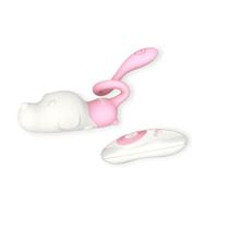 Estimulador Clitoriano com 10 Modos de Vibração e Controle Remoto Puppy - Poptoy