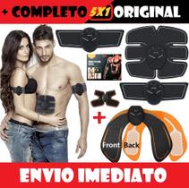 Estimulador Corporal Tonificador Muscular Completo 5 em 1 Bumbum Glúteos Perna Braço Coxa Abdômen Costas Massageador Abs Estimulador Corporal Tonificador Muscular Completo 5 em 1 Bumbum Glúteos Perna Braço Coxa Abdômen Costas Massageador Abs