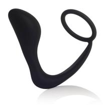 ESTIMULADOR DE PRÓSTATA SILICONE C/ ANEL PENIANO 10,5 x 3 cm ESTIMULADOR DE PRÓSTATA SILICONE C/ ANEL PENIANO 10,5 x 3 cm