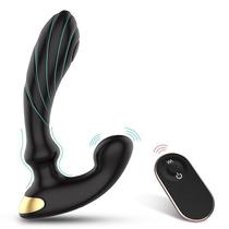 Estimulador e Massageador de Próstata Raper Controle Remoto Vibrador de Luxo SHande