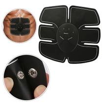 Estimulador Elétrico EMS para Abdômen 6 Pack Tonificador Muscular e Definidor de Barriga