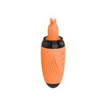 Estimulador Feminino 2 em 1 com Sucção e Vibração Tipo Lambida Recarregável, Silicone Macio Estimulador Feminino 2 em 1 com Sucção e Vibração Tipo Lambida Recarregável, Silicone Macio