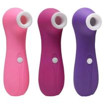 Estimulador Feminino 7 Vibrações Ondas Leve Sucção