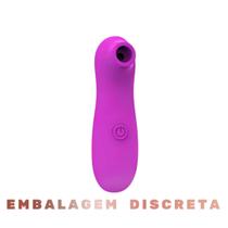 Estimulador Feminino Sugador Clitoriano com 7 Modos de Estimulação Roxo Sex Shop