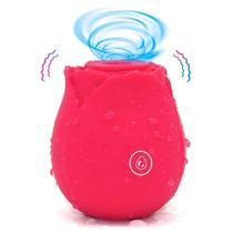 ESTIMULADOR massageador sugador EM FORMATO DE ROSA COM 10 MODOS DE PULSAÇÃO ESTIMULADOR massageador sugador EM FORMATO DE ROSA COM 10 MODOS DE PULSAÇÃO