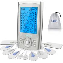 Estimulador muscular de canal duplo TENS EMS Unit Belifu