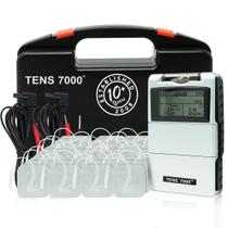 Estimulador muscular digital TENS Unit TENS 7000 com 48 almofadas