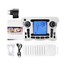 Estimulador Muscular Elétrico EMS com 12 Modos - Massageador de Pulso e Acupuntura