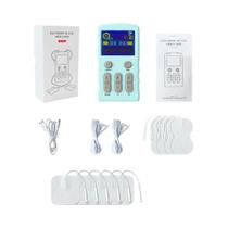 Estimulador Muscular Elétrico EMS Unidade TENS 25 Modos 50 Níveis Massajador De Pulso Para Estimulador Muscular Elétrico EMS Unidade TENS 25 Modos 50 Níveis Massajador De Pulso Para