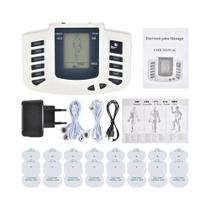 Estimulador Muscular Elétrico Máquina TENS EMS Massajador Corporal Com Pulsos De Acupuntura