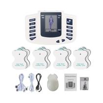 Estimulador Muscular Ems De Corpo Inteiro Digital 8 Modos Acupuntura Massagem Relaxar Aparelho De