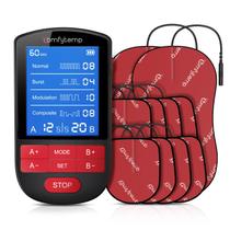 Estimulador muscular TENS Unit Comfytemp para alívio da dor nas costas Estimulador muscular TENS Unit Comfytemp para alívio da dor nas costas
