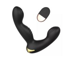 Estimulador Vibrador Massageador Próstata Com Controle Sem Fio 10 Vibrações Presente