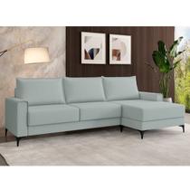 Estofado 3 Lugares com Chaise Lado Direito Estofado 3 Lugares com Chaise Lado Direito