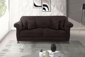 Estofado Felipe 2 Lugares 1,80m Suede - Se Liga Shop
