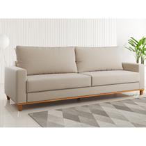 Estofado Living 4 Lugares Columbia 2,2M Linho Bronze - Casa Giulia Estofado Living 4 Lugares Columbia 2,2M Linho Bronze - Casa Giulia