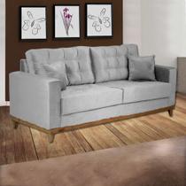 Estofado Plaza Velluti 3 Lugares Conceito Estofados