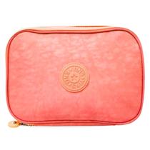 Estojo 100 Pens Box Divisórias Organizador Grande Rosa Yins