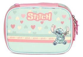Estojo 100 Pens Escolar Juvenil Original Stitch Atoalhado - Luxcel Estojo 100 Pens Escolar Juvenil Original Stitch Atoalhado - Luxcel