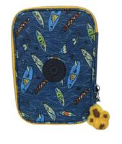 Estojo 100 Pens Funk Surf Azul 16002z Kipling