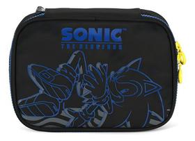Estojo 100 Pens Grande Box Escolar Juvenil Sonic Original Estojo 100 Pens Grande Box Escolar Juvenil Sonic Original