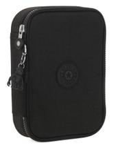 Estojo 100 pens multi pouch rich black kipling